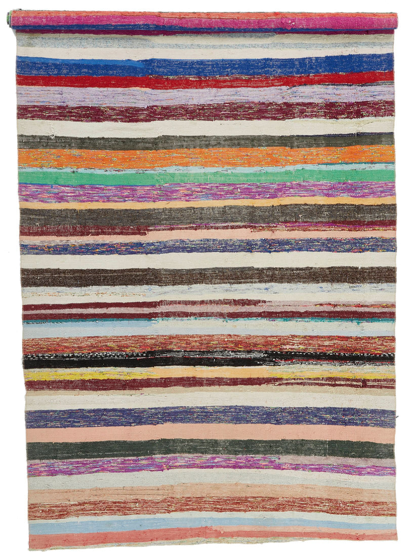 6x10 Multicolor Turkish Tribal Rug