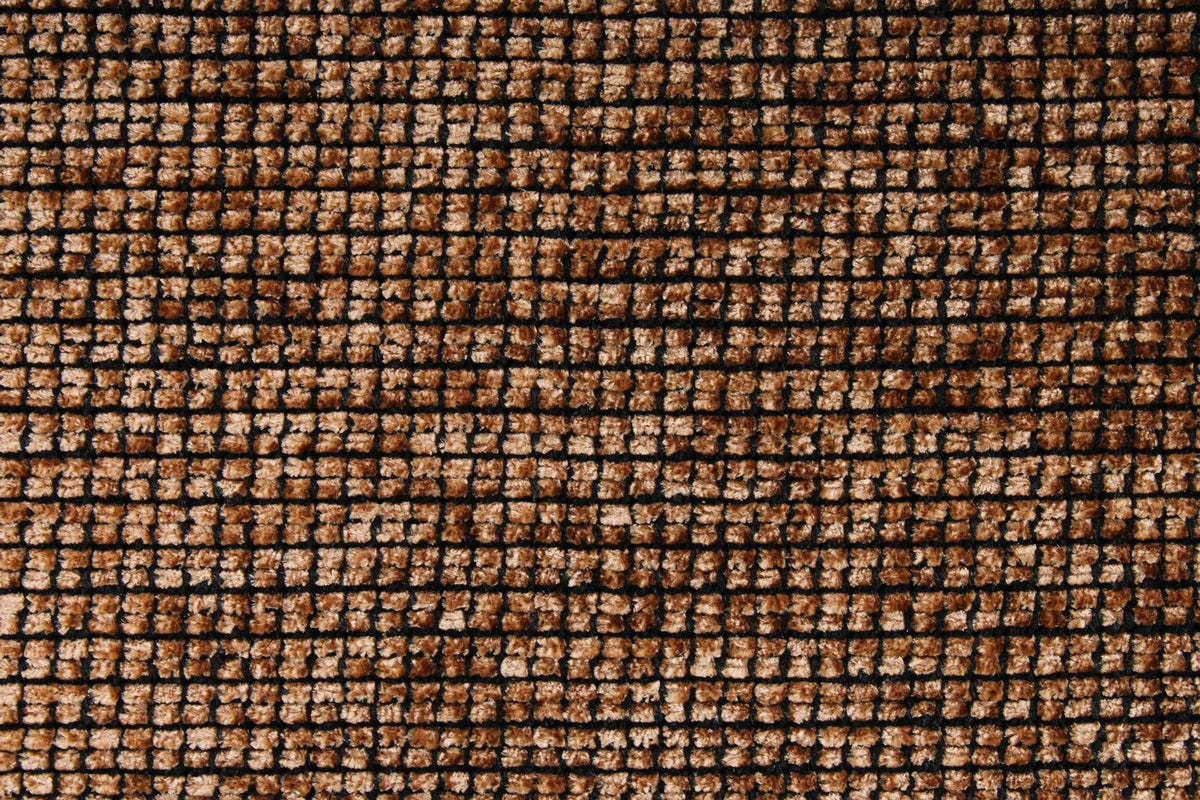 6x9 Light Brown and Brown Modern Contemporary Rug