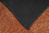 6x9 Dark Rust and Rust Modern Contemporary Rug