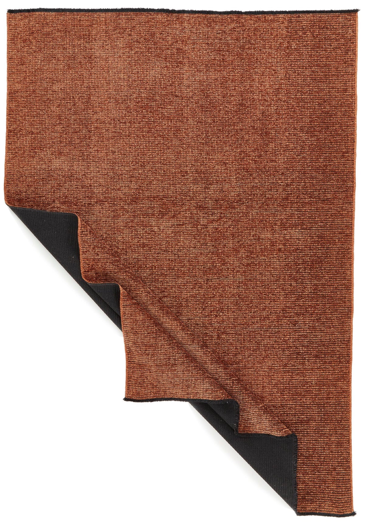 6x9 Dark Rust and Rust Modern Contemporary Rug