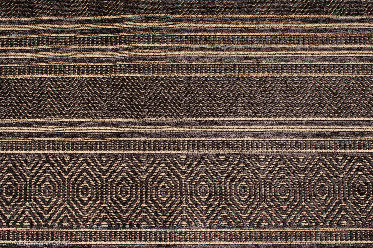7x9 Black and Beige Modern Contemporary Rug