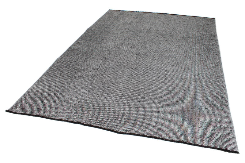 6x9 Silver and Gray Modern Contemporary Rug