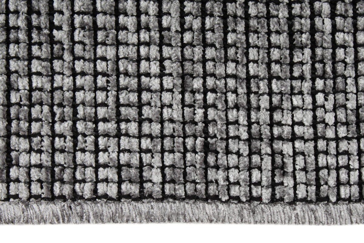 6x9 Silver and Gray Modern Contemporary Rug