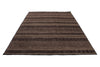 6x9 Light Brown and Brown Modern Contemporary Rug