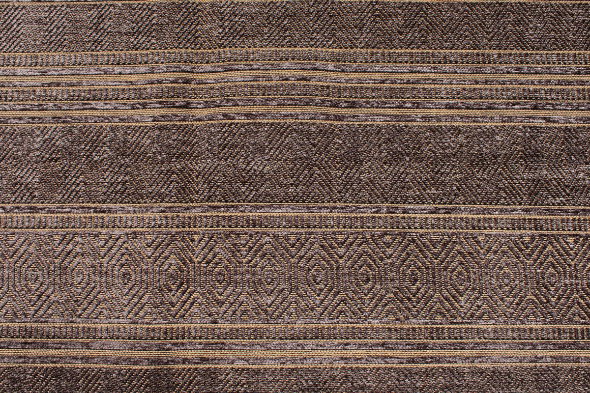 7x9 Light Brown and Brown Modern Contemporary Rug