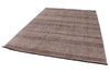 6x9 Light Brown and Brown Modern Contemporary Rug