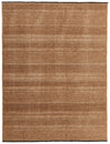 7x9 Light Brown and Brown Modern Contemporary Rug