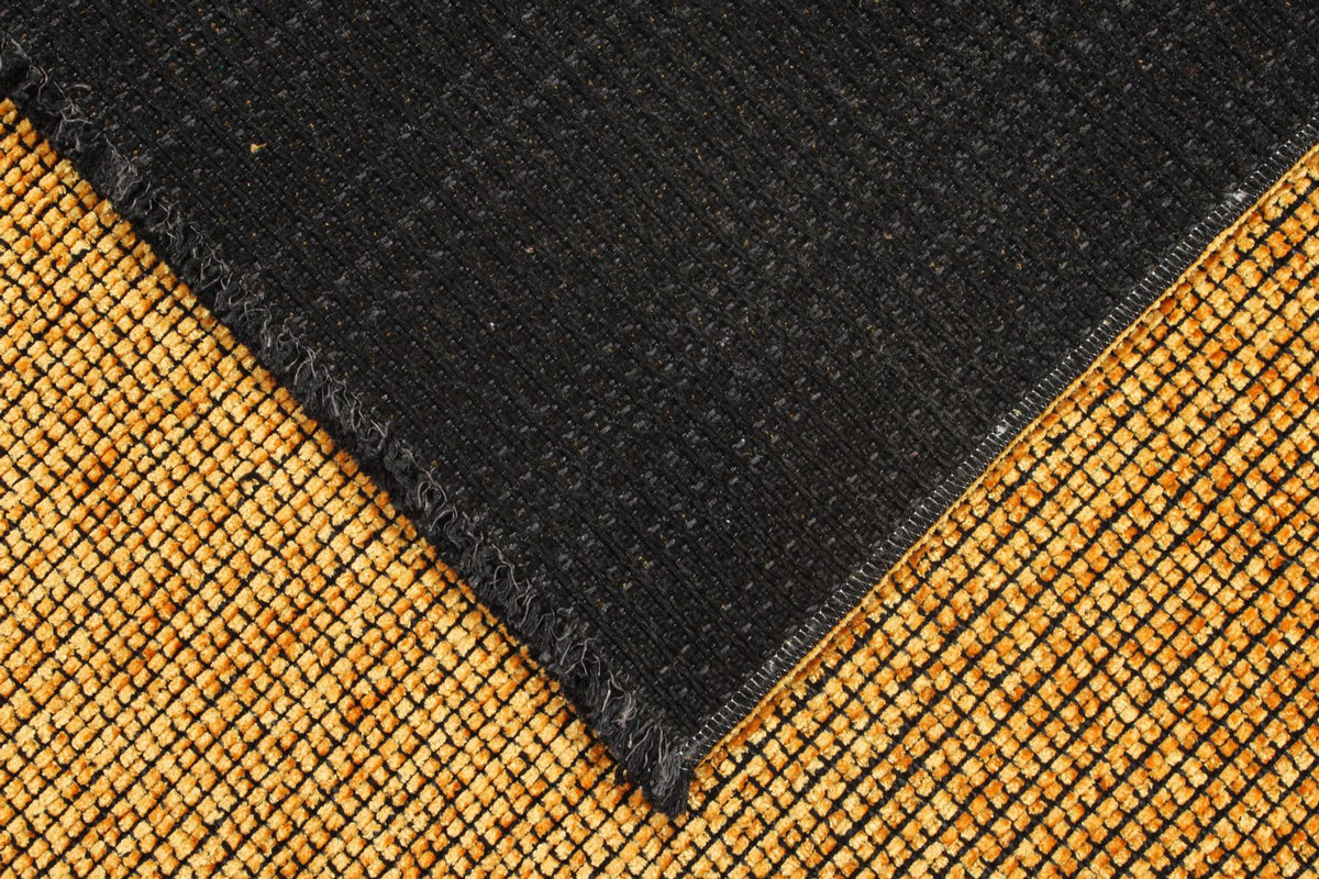 6x9 Gold and Gold Modern Contemporary Rug