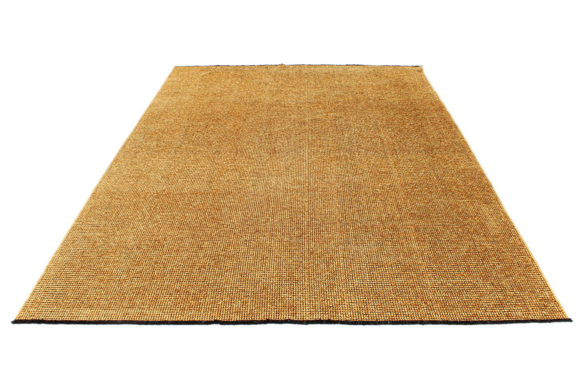 6x9 Gold and Gold Modern Contemporary Rug