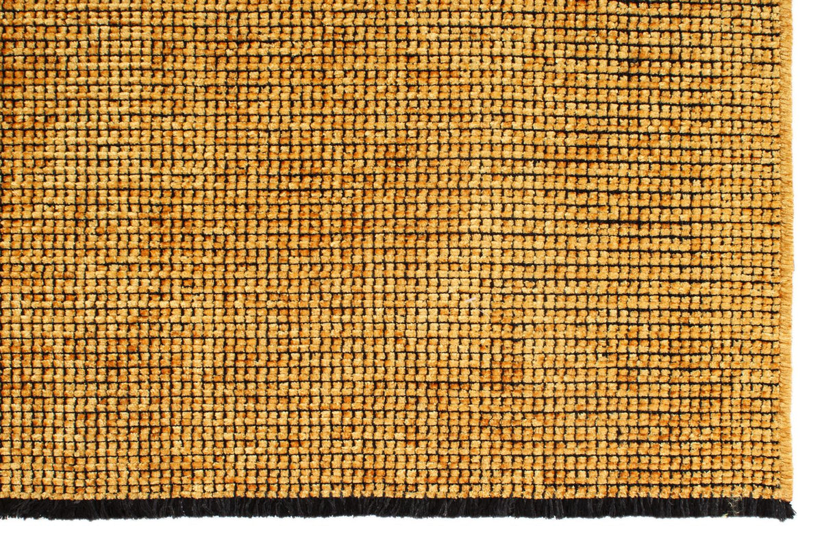 6x9 Gold and Gold Modern Contemporary Rug