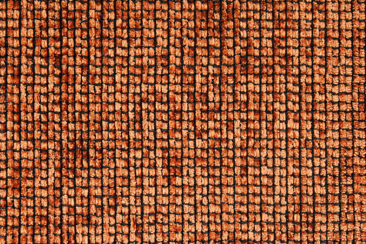 6x9 Brown and Burgundy Modern Contemporary Rug