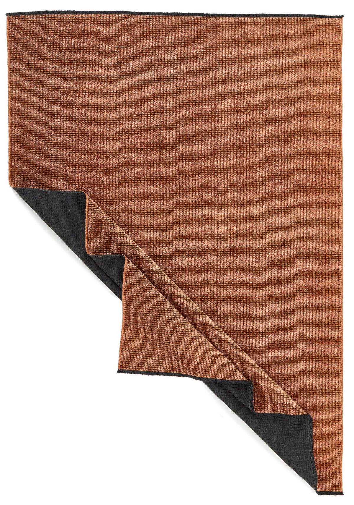 6x9 Brown and Burgundy Modern Contemporary Rug