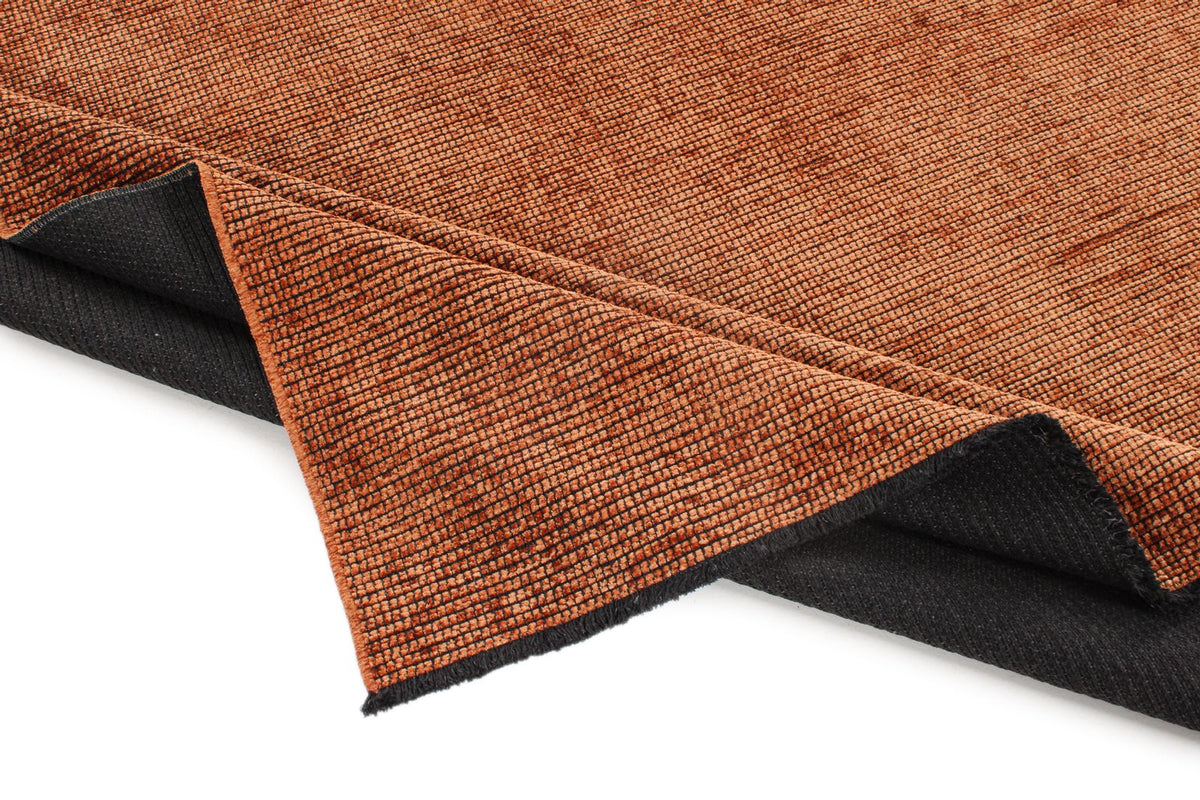 6x9 Brown and Burgundy Modern Contemporary Rug