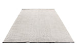 6x9 White and White Modern Contemporary Rug