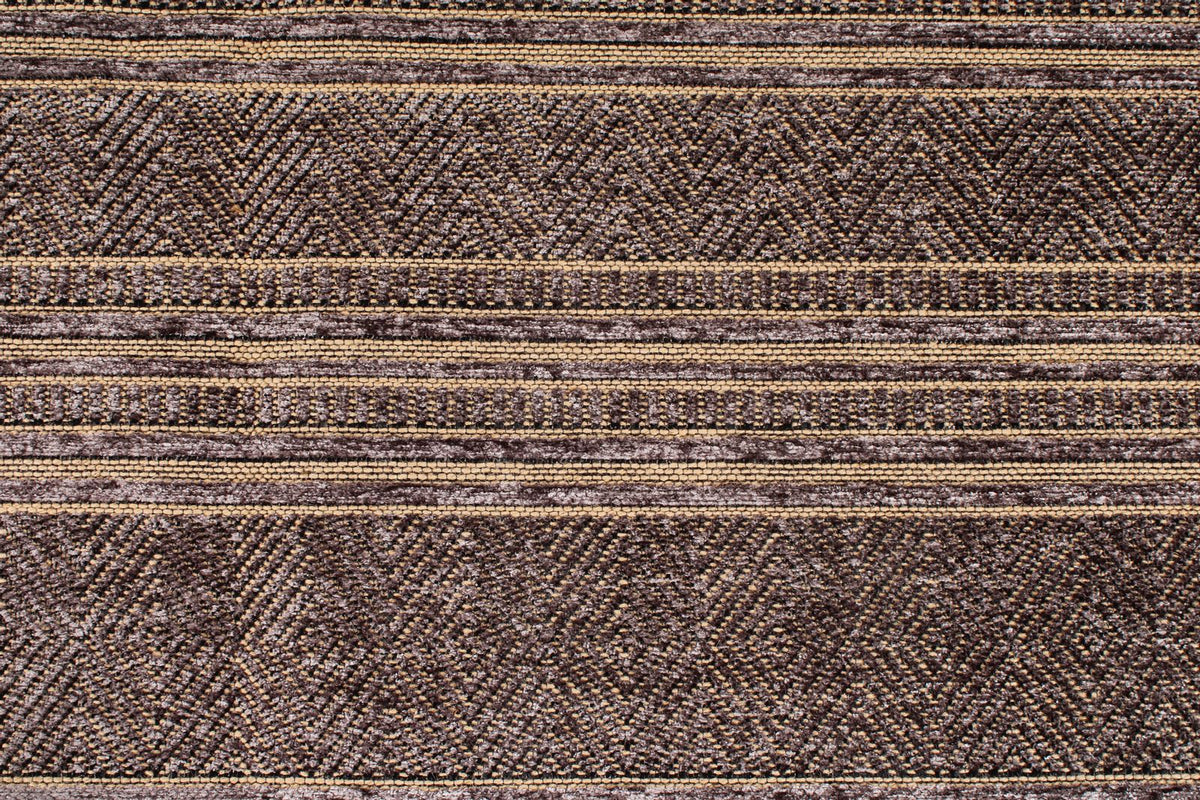 7x9 Brown and Brown Modern Contemporary Rug