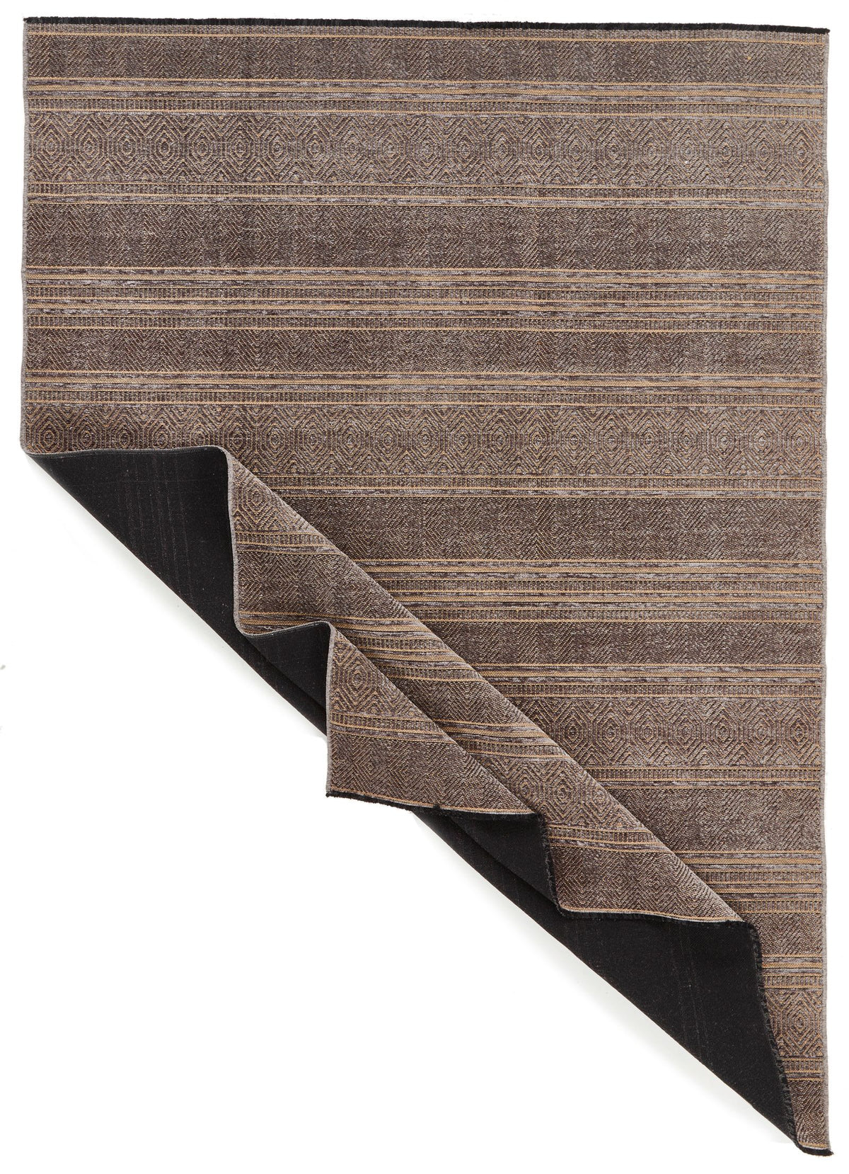 7x9 Brown and Brown Modern Contemporary Rug