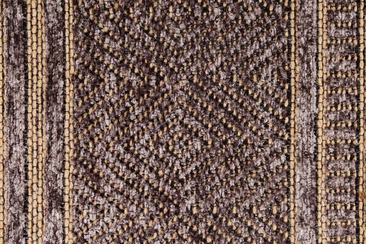 7x9 Beige and Brown Modern Contemporary Rug