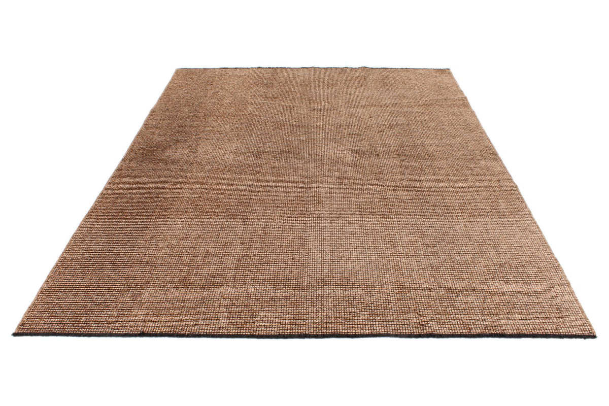 6x9 Brown and Brown Modern Contemporary Rug
