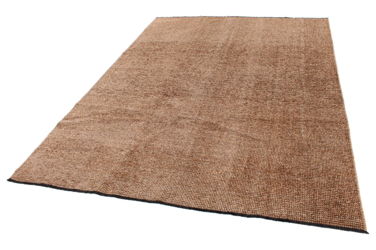 6x9 Brown and Brown Modern Contemporary Rug