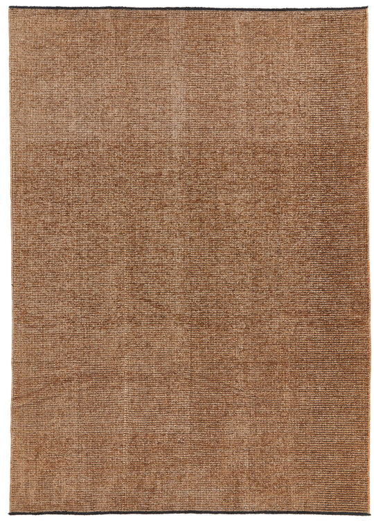6x9 Brown and Brown Modern Contemporary Rug