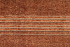7x9 Dark Rust and Rust Modern Contemporary Rug