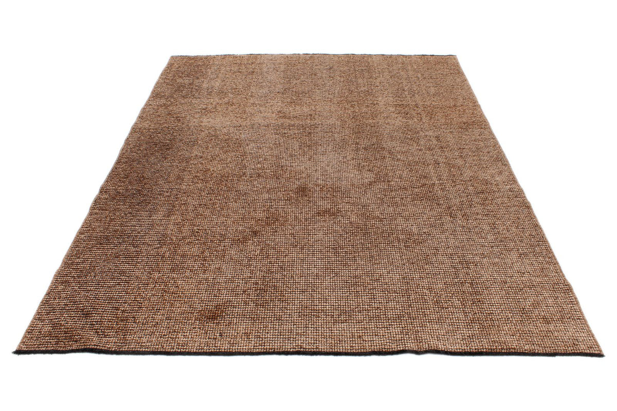 6x9 Brown and Light Brown Modern Contemporary Rug