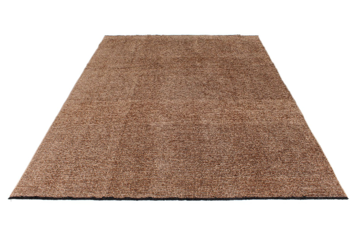 6x9 Brown and Light Brown Modern Contemporary Rug