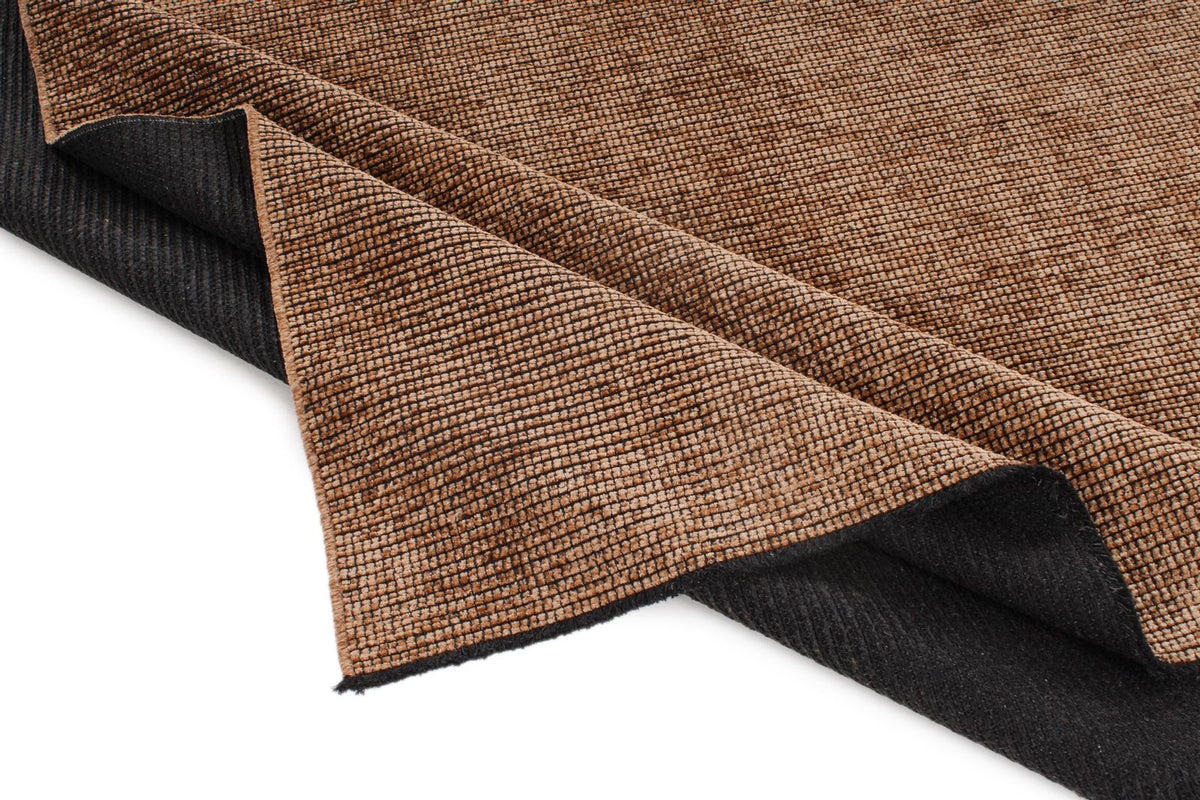 6x9 Brown and Light Brown Modern Contemporary Rug