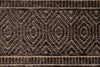 7x9 Dark Brown and Beige Modern Contemporary Rug