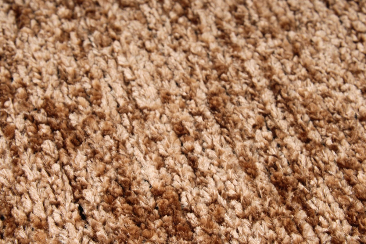 6x9 Light Brown and Brown Modern Contemporary Rug