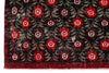 6x9 Dark Brown and Red Turkish Anatolian Rug