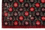 6x9 Dark Brown and Red Turkish Anatolian Rug