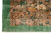 6x9 Camel and Green Turkish Anatolian Rug