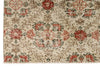 5x8 Ivory and Rose Turkish Anatolian Rug