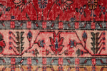 6x10 Red and Navy Turkish Anatolian Rug