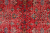 6x10 Red and Navy Turkish Anatolian Rug