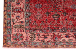 6x10 Red and Navy Turkish Anatolian Rug