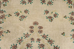 6x9 Ivory and Multicolor Turkish Anatolian Rug