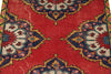 4x12 Red and Navy Anatolian Turkish Tribal Runner