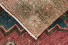 3x9 Dark Rust and Multicolor Anatolian Turkish Tribal Runner