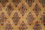 4x6 Camel and Multicolor Turkish Anatolian Rug