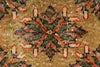 4x6 Camel and Multicolor Turkish Anatolian Rug