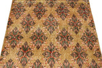 4x6 Camel and Multicolor Turkish Anatolian Rug