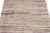 5x6 Multicolor and White Turkish Tribal Rug