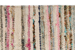 5x6 Multicolor and White Turkish Tribal Rug