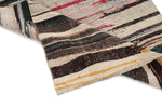 3x7 Multicolor and Ivory Turkish Tribal Runner