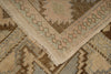 4x6 Light Brown and Brown Anatolian Turkish Tribal Rug