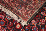 3x14 Burgundy and Multicolor Turkish Oushak Runner