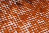 3x8 Orange and Brown Turkish Overdyed Runner