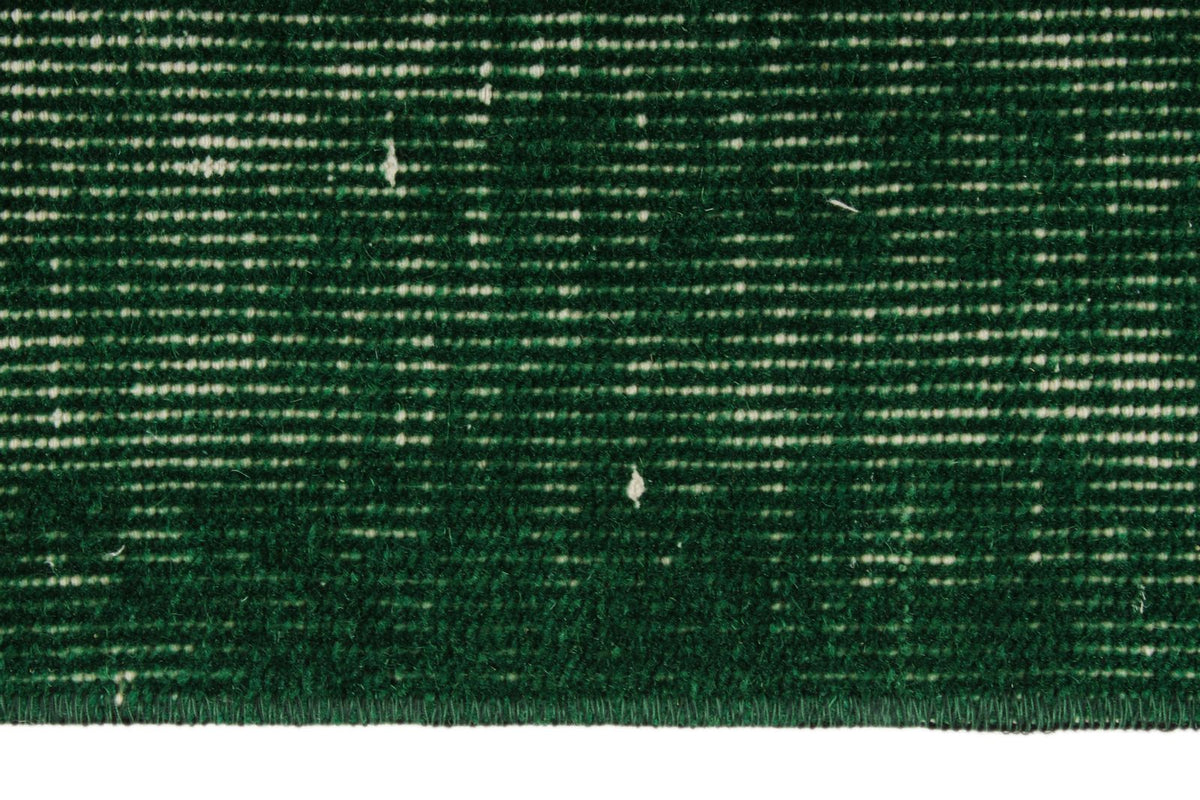 6x10 Dark Green and Multicolor Turkish Anatolian Rug